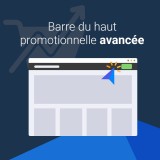 Barre Promo - Créez des bannières promo en un clic.