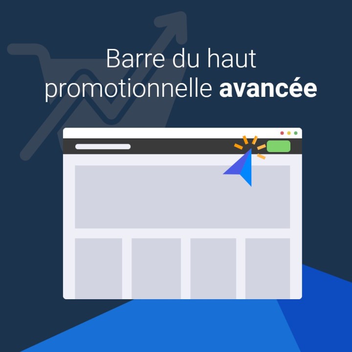 Barre Promo - Créez des bannières promo en un clic.
